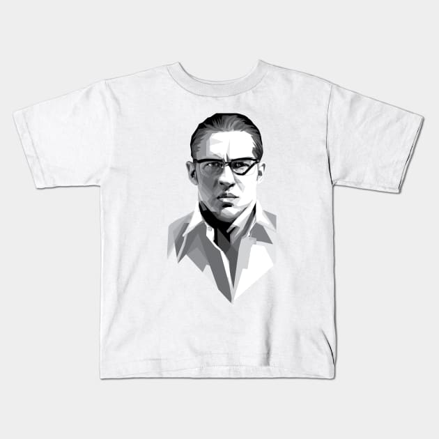 Tom Hardy, The Kray Twins Kids T-Shirt by Madiaz